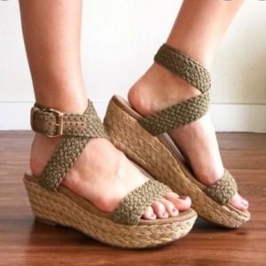 Stuart Weitzman Alexlo Wedge Sandal